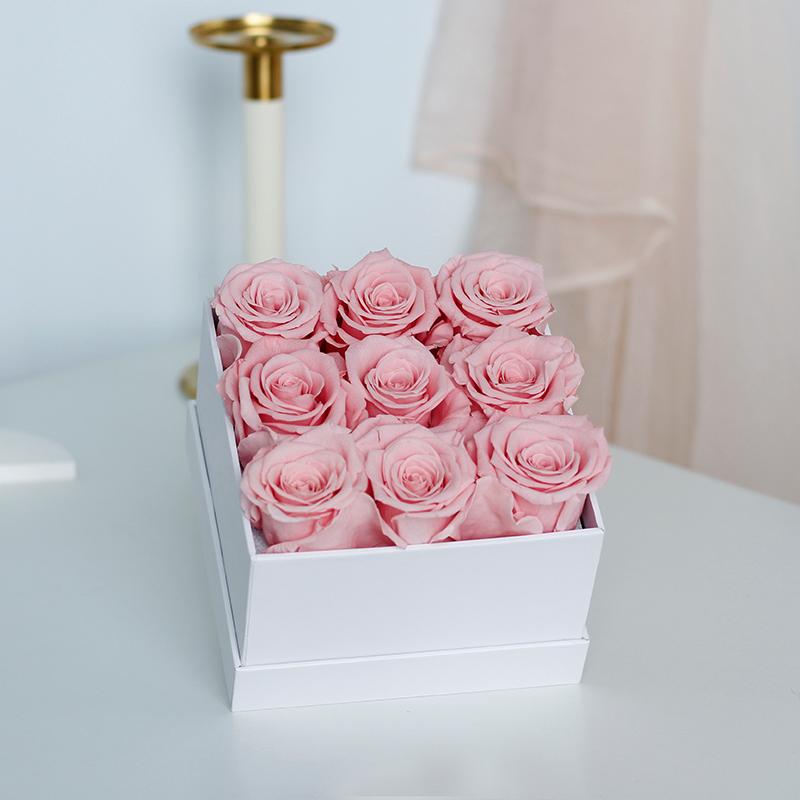 Wholesale Valentine's Day Christmas Gifts Eternal Flowers Permanent Natural Preservation Flowers Eternal Fresh Box Rose