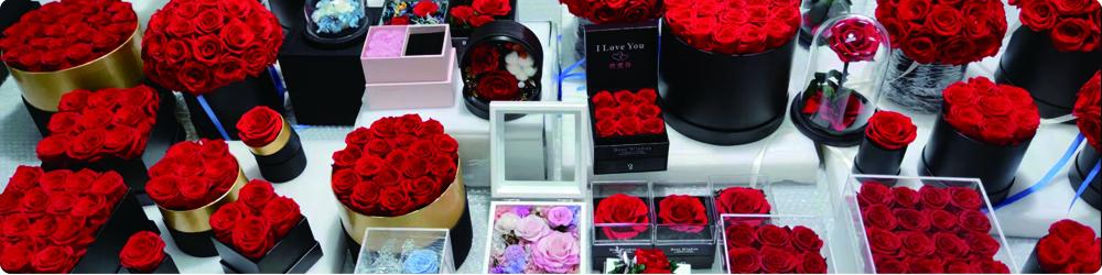 Wholesale Valentine's Day Christmas Gifts Eternal Flowers Permanent Natural Preservation Flowers Eternal Fresh Box Rose