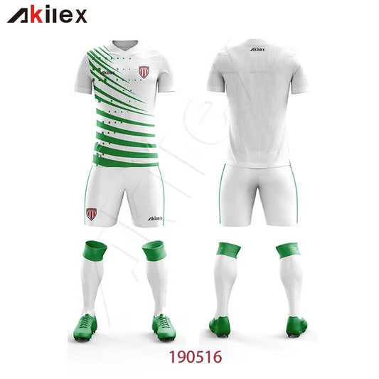 Factory Direct Full Set Of Football Uniform Sublimation Printing Football Uniform Football Shirt Mail Order Football