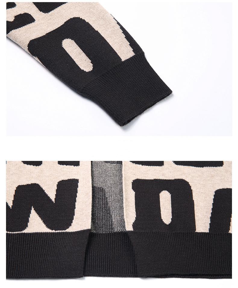 Nanteng Custom Low MOQ 100% Cotton High Quality Long Sleeve Knitted Men's Cardigan Sweater