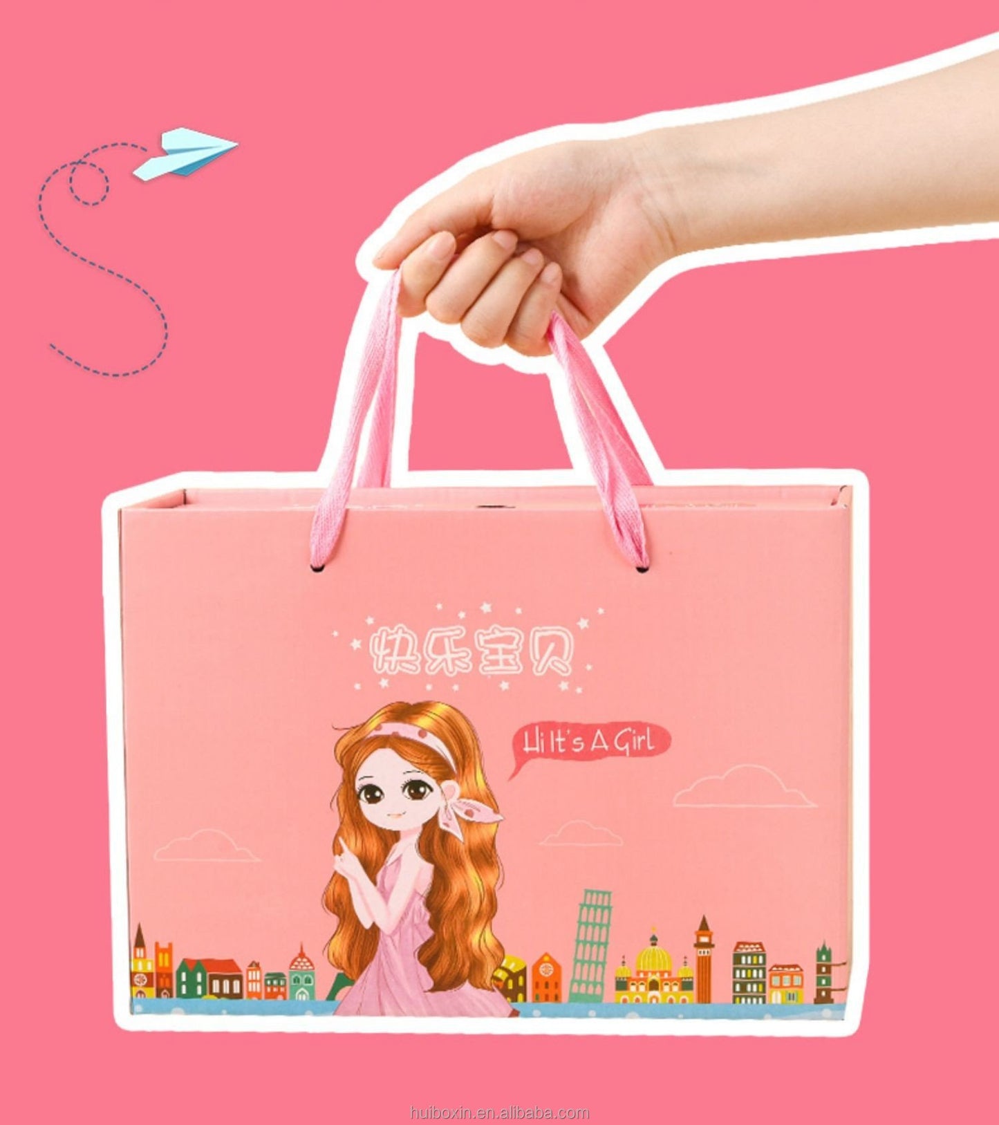 Children's Kindergarten School Supplies Cartoon Gift Box Student Boys Girls Stationery Suit