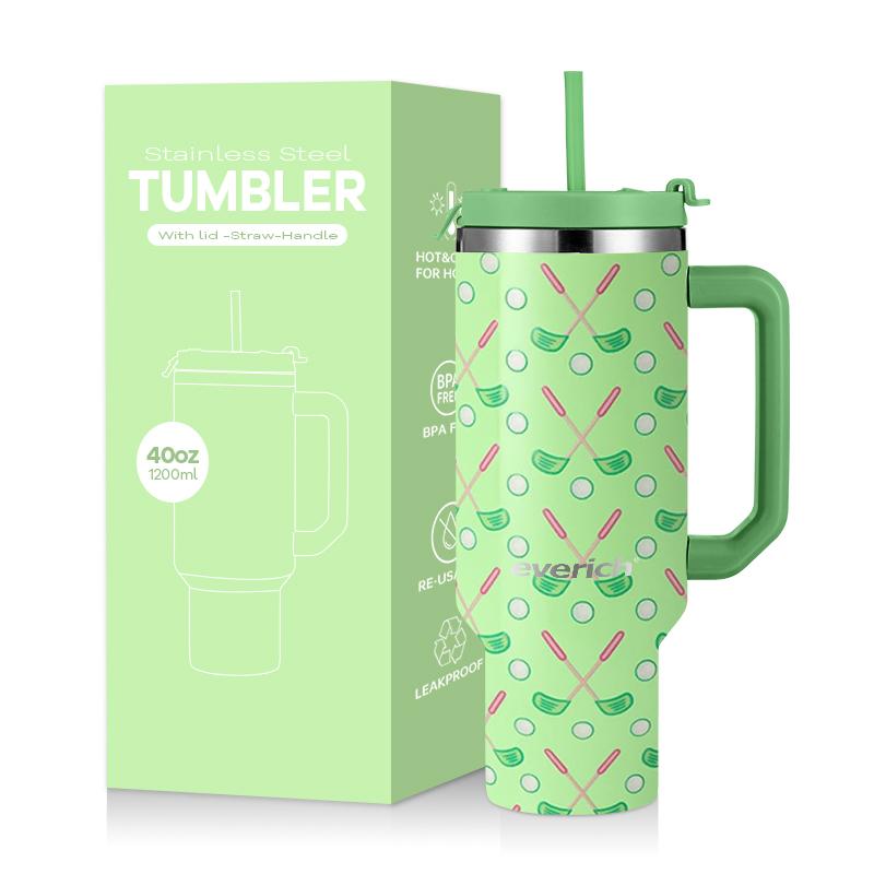 Wholesale Custom Travel Mug Insulated Leak-proof Stainless Steel Adventurer Tumbler 40 Oz Cold Drink