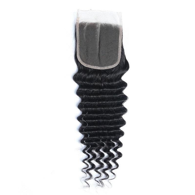 Raw Indian Hair Supplier 360 Lace Front Closure Package Hair With HD Lace Closure Natural Human Hair Bundle With Closure Suit