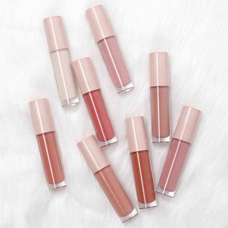 Wholesale New Design Mini Lip Gloss Cosmetic Moisturizing Liquid Lip Gloss Plain Glitter Lip Gloss Shiny Lip Gloss