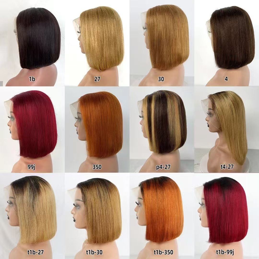 Ready Stock Human Hair Wig And Toupee Color Ring Set