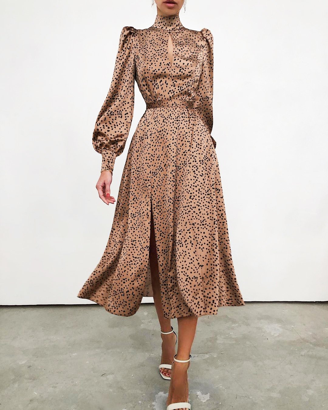 Women's Clothing Guangzhou Clothing Suit Brand Clothing Women's Fast Fashion Long Dress