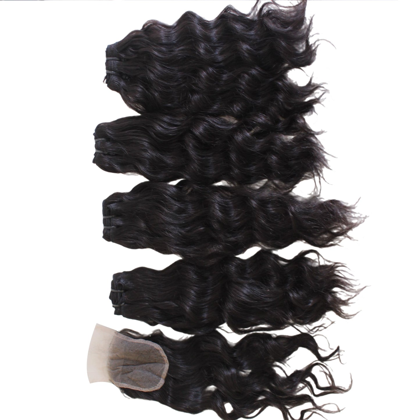 100% Natural Eco-Friendly Human Hair Belt Closure Suit Beautiful Body Wave Remi High Clear Lace Wig Long Transparent Lace