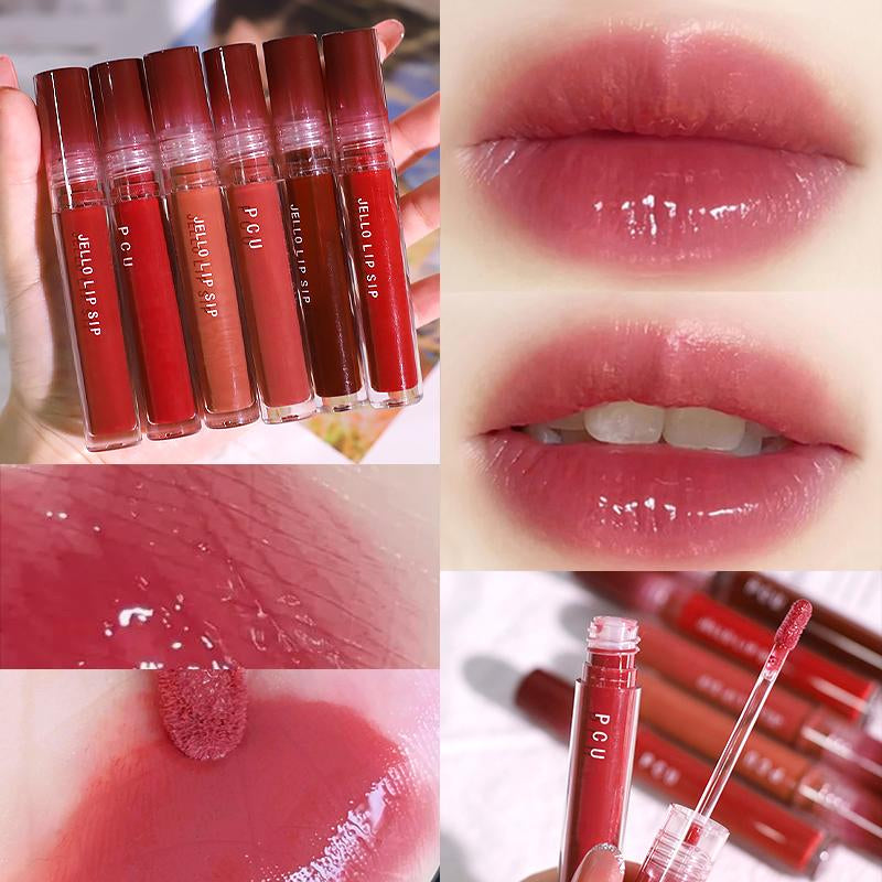 Wholesale Plump Jelly Lip Gloss Moisturizing Non-fading Water Gloss Mirror Lip Glaze Gloss Lip Gloss