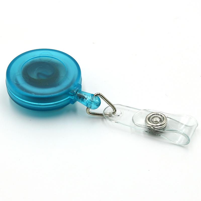 Heavy Duty Retractable Badge Holder Reel Medical Nurse Name Badge Reel Card Holder Metal Clip Retractable Name Badge Reel