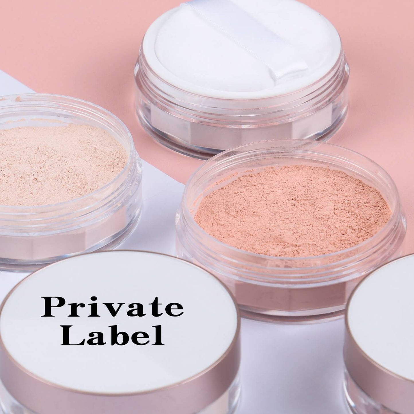 Private Label Face Makeup Waterproof Powder Translucent Powder Oil Control Vegetarian Setting Powder