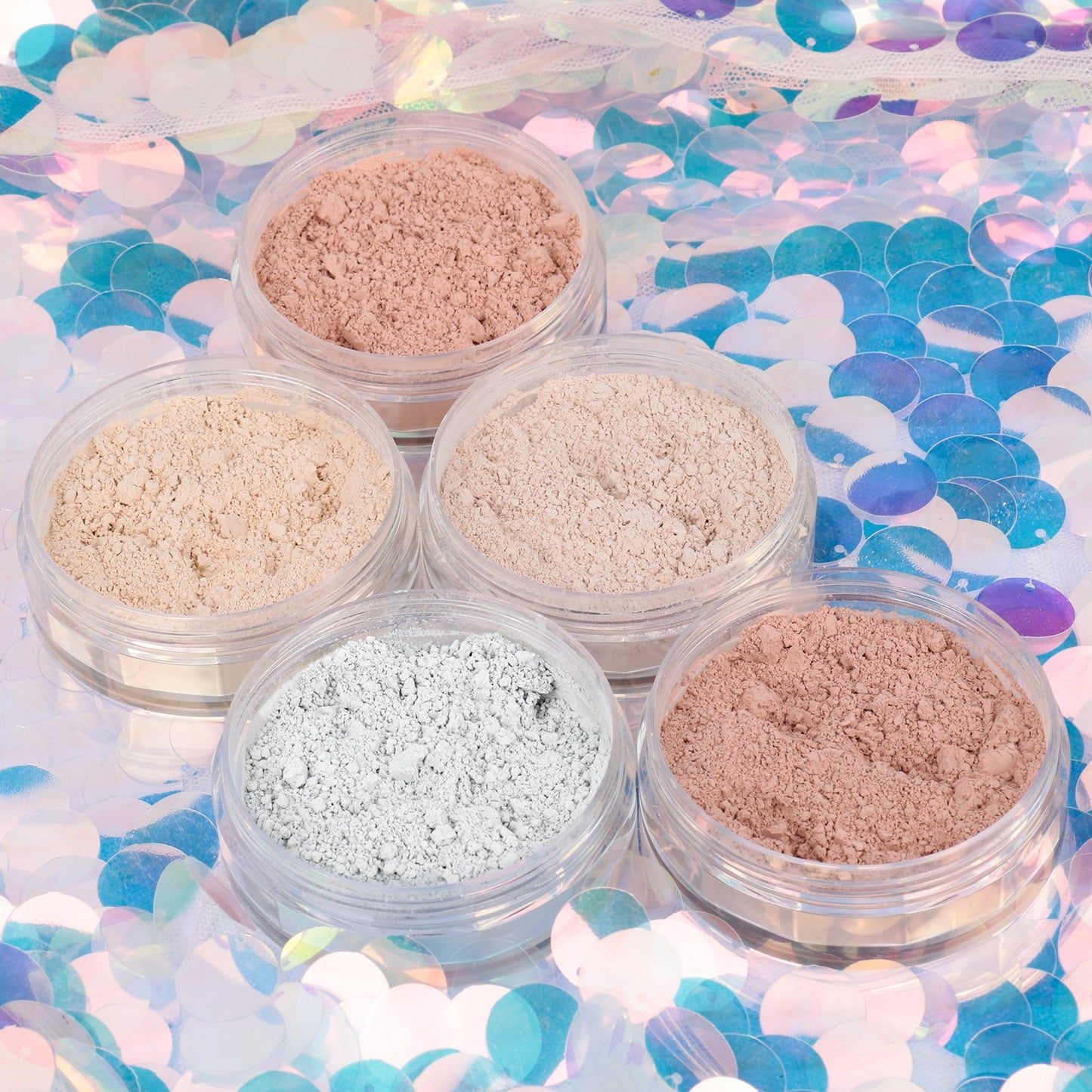 Private Label Face Makeup Waterproof Powder Translucent Powder Oil Control Vegetarian Setting Powder