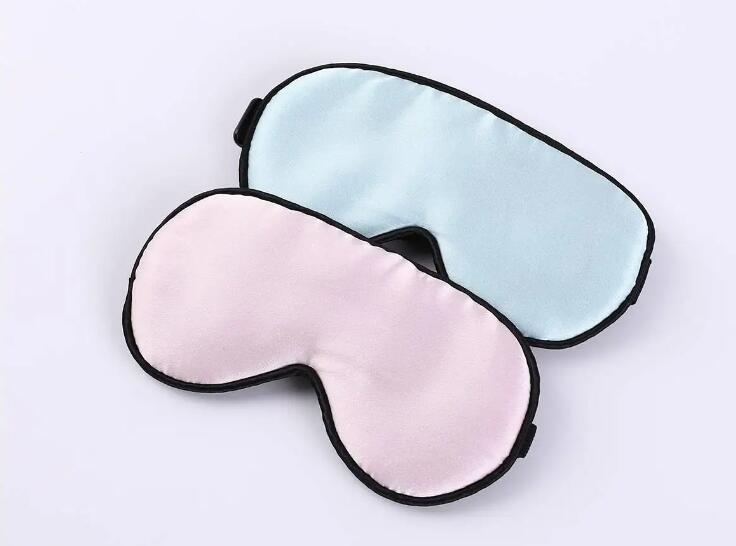 Large Size 100% Mulberry Silk Eye Mask With Adjustable Elastic Band Eye Mask And Accessories