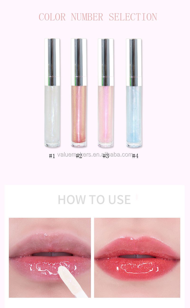 New Moisturizing Shiny Lip Gloss Gloss Private Label Custom Wholesale Lipgloss