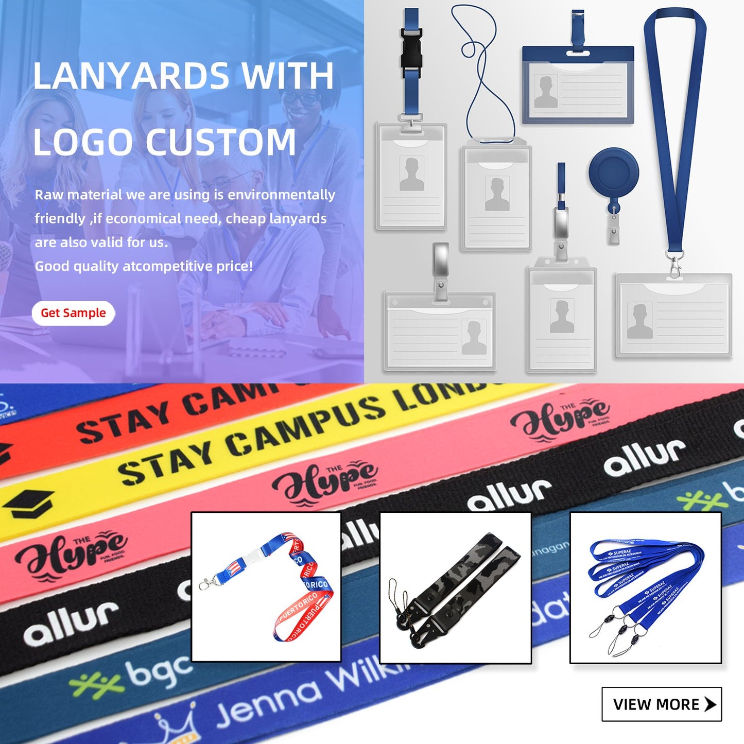 High Quality Vertical Genuine Leather ID Card Business Card And Badge Holder Multicolor Office And Banking Accessories