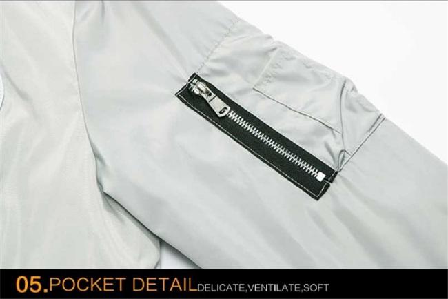 OEM Wholesale Fashion Hip Hop Casual Windproof Coat Waist And Cuffs Short Jacket With Elastic Band For Men