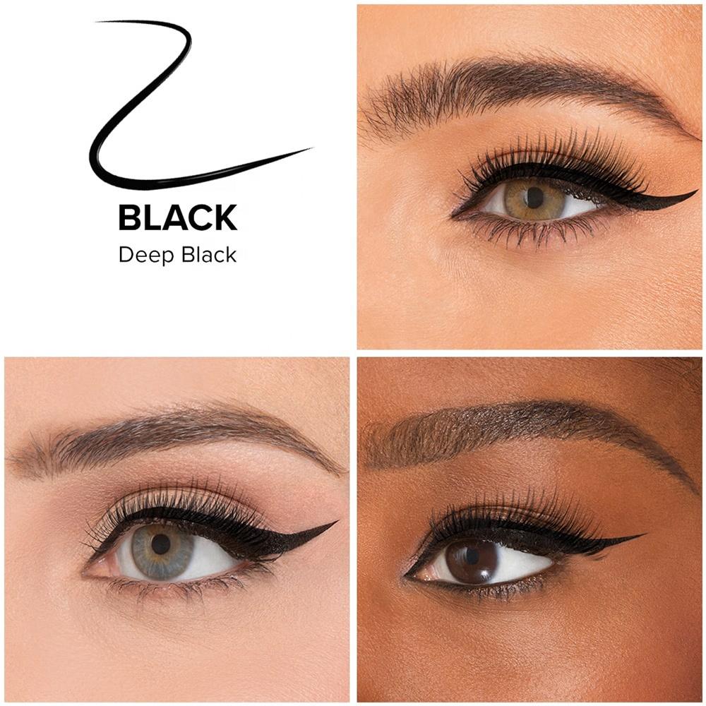 2 In 1 Eyelash Eyeliner Glue Pen Wholesale Private Label Black Eyelash Glue Pen Quick Drying Liquid Eyeliner Pen Waterproof Eyeliner Pen