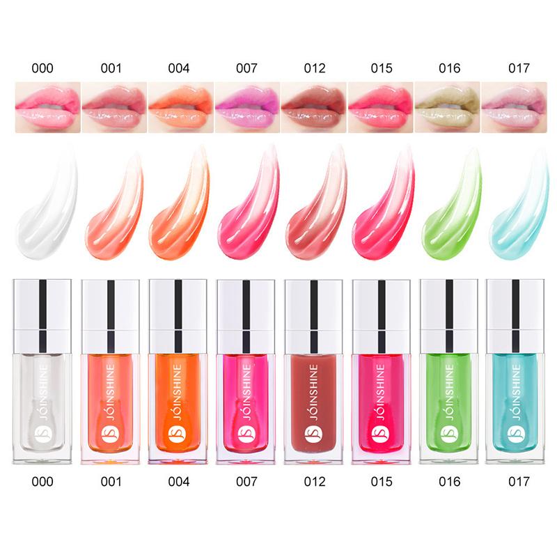 Sexy Women Lip Gloss Oil Color Dye Glaze Lasting Lipstick Butter Gloss Light Color Lipstick Shiny Pure Lip Cup
