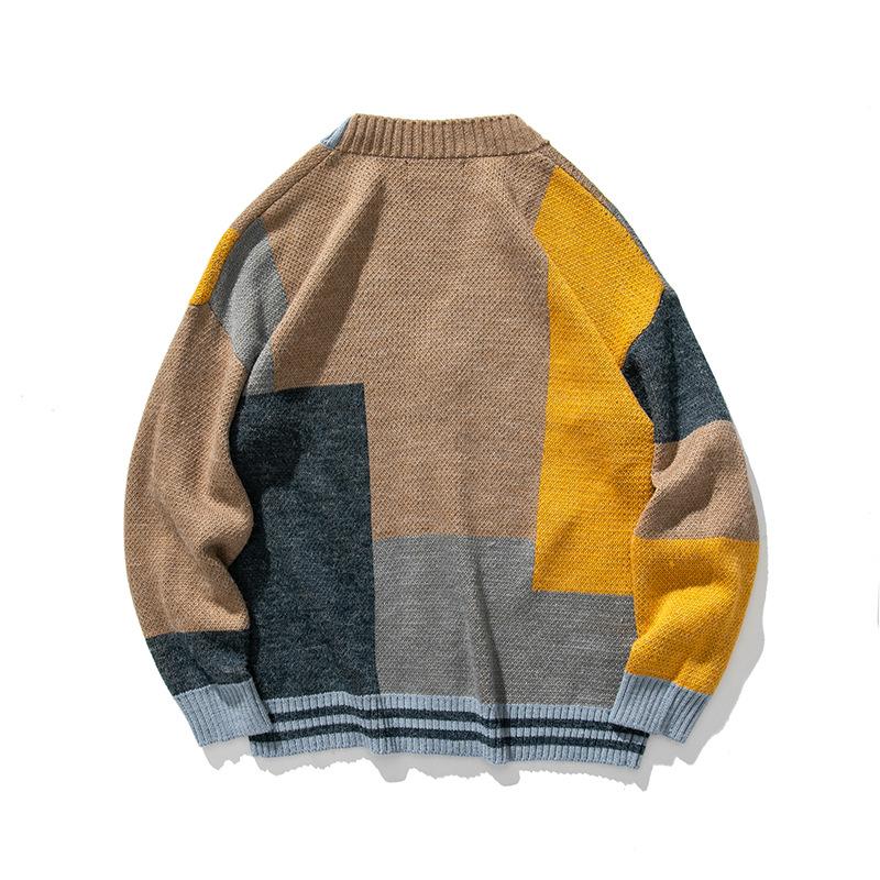 Custom Casual Super Slap Cardigan Knitted V-neck Men's Knitted Wool Sweater Overall Promotion Winter Knitted Men's Cardigan Sweater
