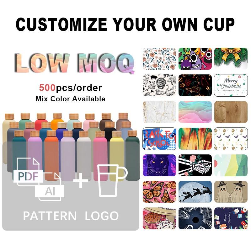 Custom Logo Gift Cup New 2024 Ceramic Logo Plastic Straw Stainless Steel Cup Variety Of Promotional Cups
