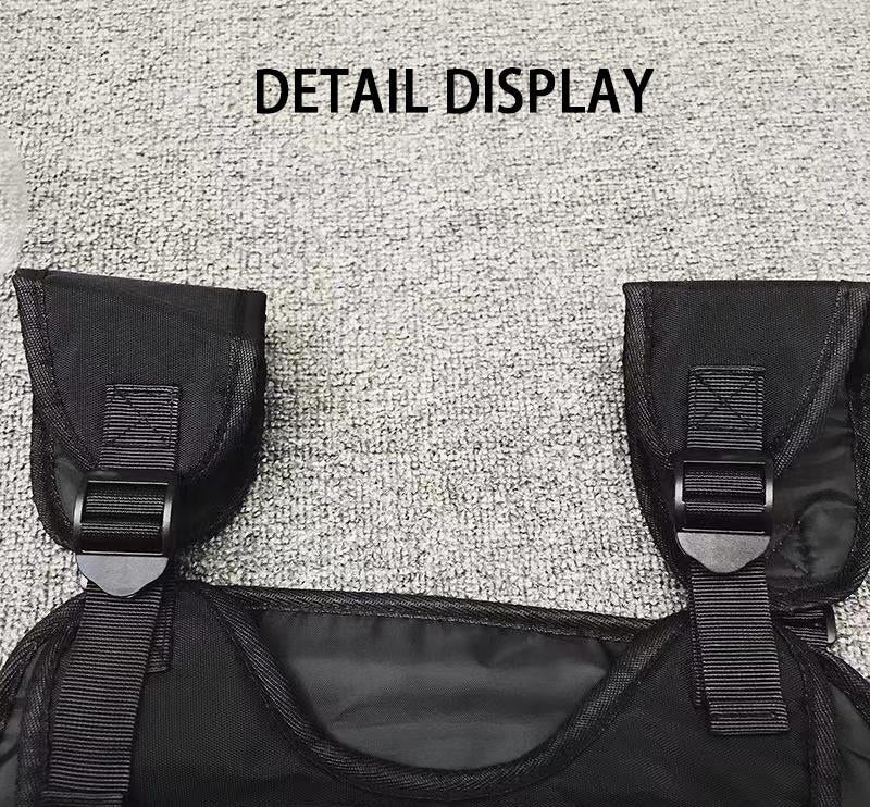 Work Clothes Street Style Vest Fashion Couple's Bag Tactical Bag Fashion Casual Women's Clothing Men's Functional Couple's Vest Bag