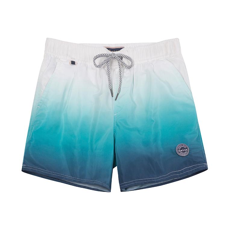 Customized OEM Men's Solid Color Swimming Trunks Quick Drying Board Swimming Trunks Eco-friendly Men's Summer Short Swimming Trunks