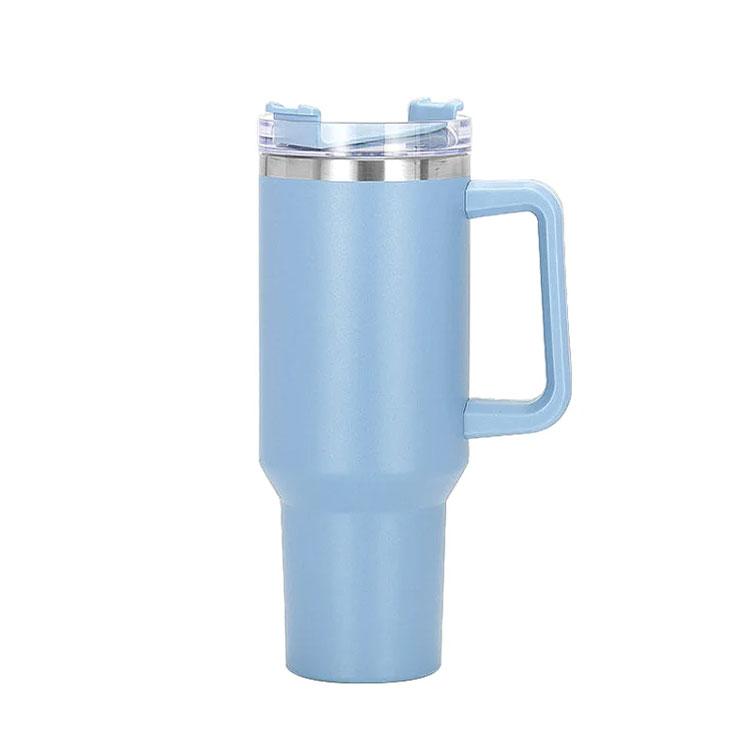 Stanley Cup 40 Oz Custom Logo Stainless Steel Tumbler Travel Mug With Handle, Hello Kitty Cup