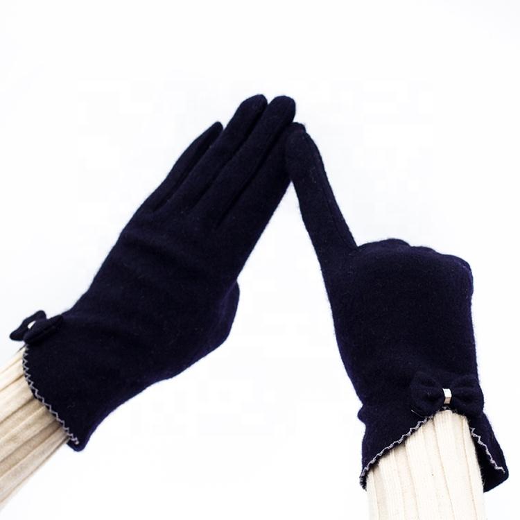 Factory Direct Winter Windproof Touch Finger Cashmere Gloves