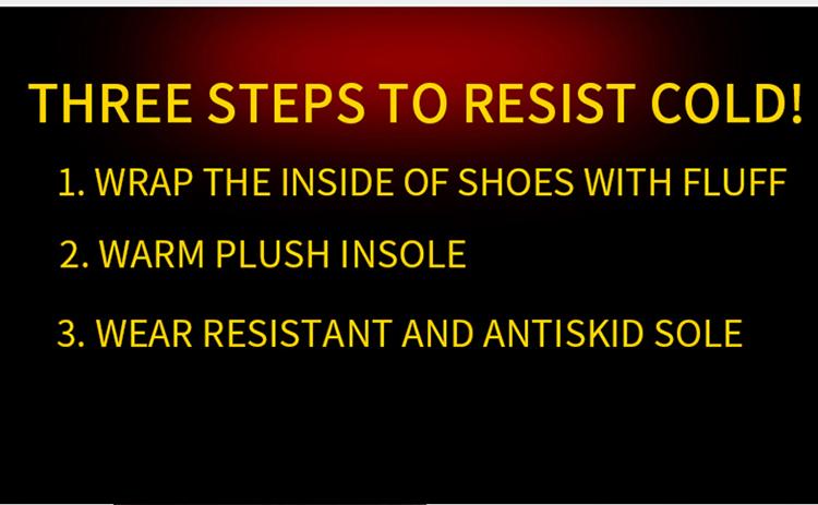 Customized Winter Warm Waterproof Casual Shoes Boots Women's Plus Size Fur Snow Boots Women's Cloth-covered Snow Boots