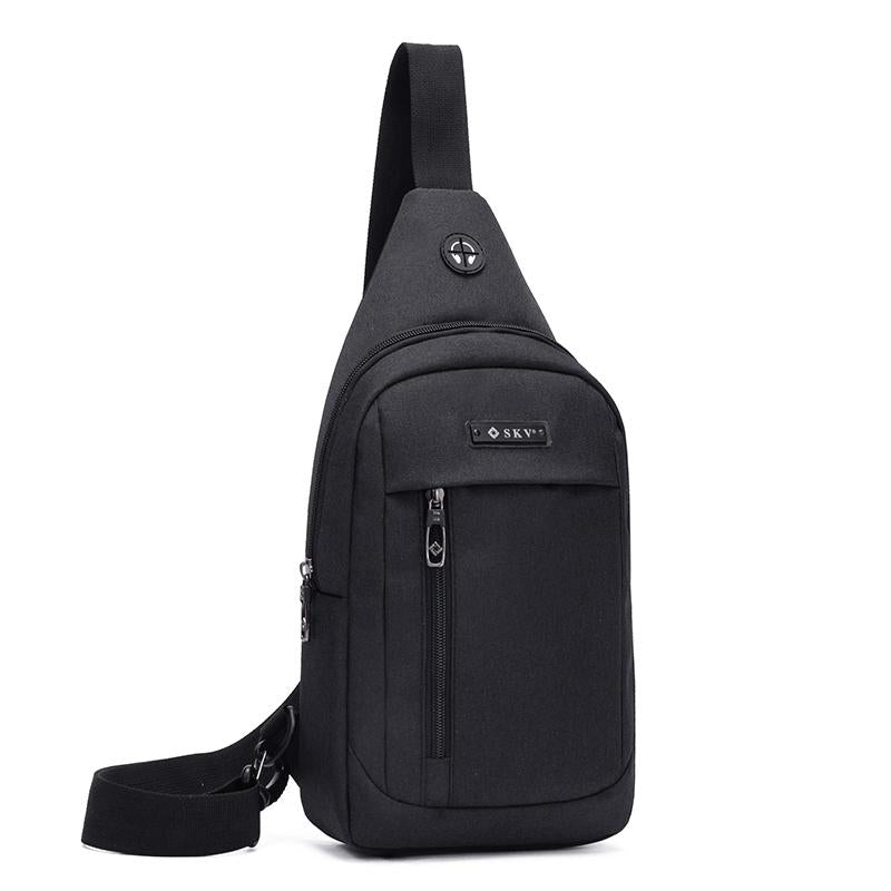 Large Capacity Korean Men's Leisure Chest Bag Wholesale Factory Simple Joker Shoulder Strap Waterproof Function