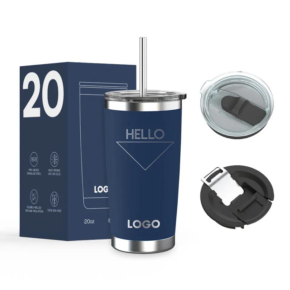 20 Oz Tumbler Stainless Steel Travel Mug Vacuum Cup