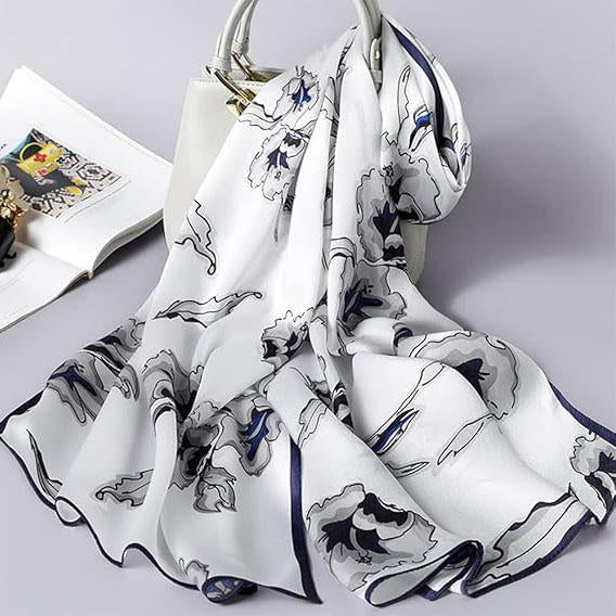 100 Silk Scarf Wholesale Custom 100 Silk Scarf 12 14 16mm Designer Custom Luxury Digital Printed Silk Scarf