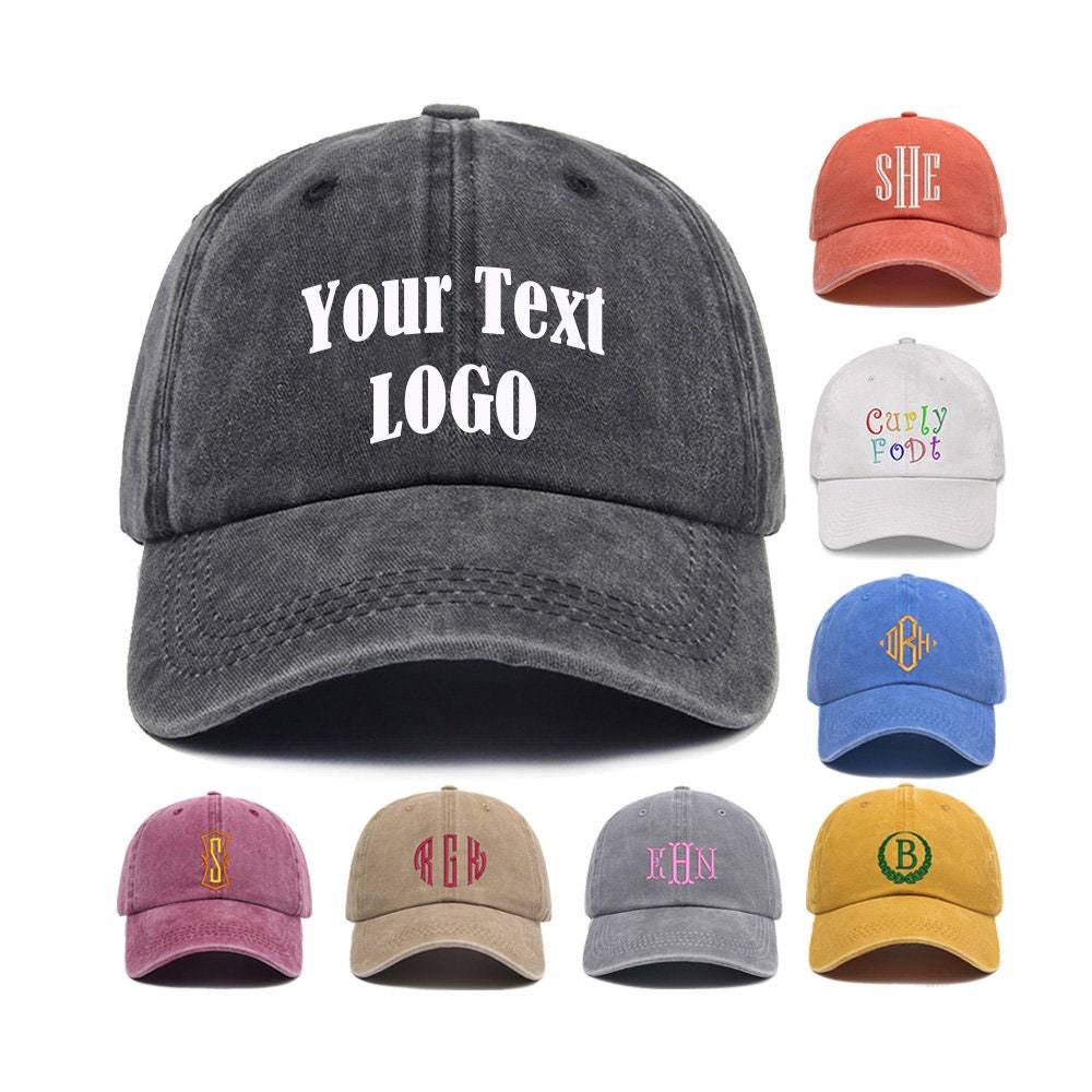 Custom Embroidery Personalized Dad Hat Wholesale Wash Supplier Men's Baseball Cap Plain Cotton Sports Cap Trucker Hat
