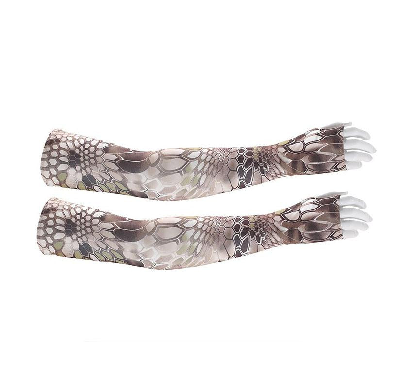 Wholesale Adult Cooling Arm Sleeve Long Finger-free Gloves Non-slip Sunscreen Arm Sleeve