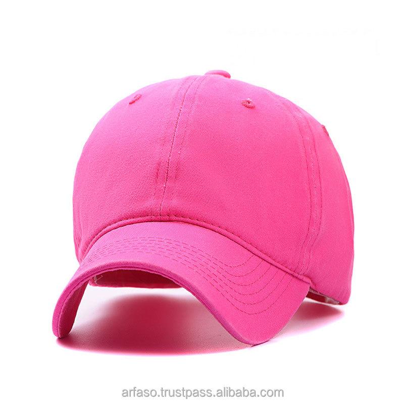 Unisex Cotton Baseball Cap Korean Fluorescent Green Pink Spring And Autumn Sports Cap Sun Hat Hip Hop Hat Wholesale