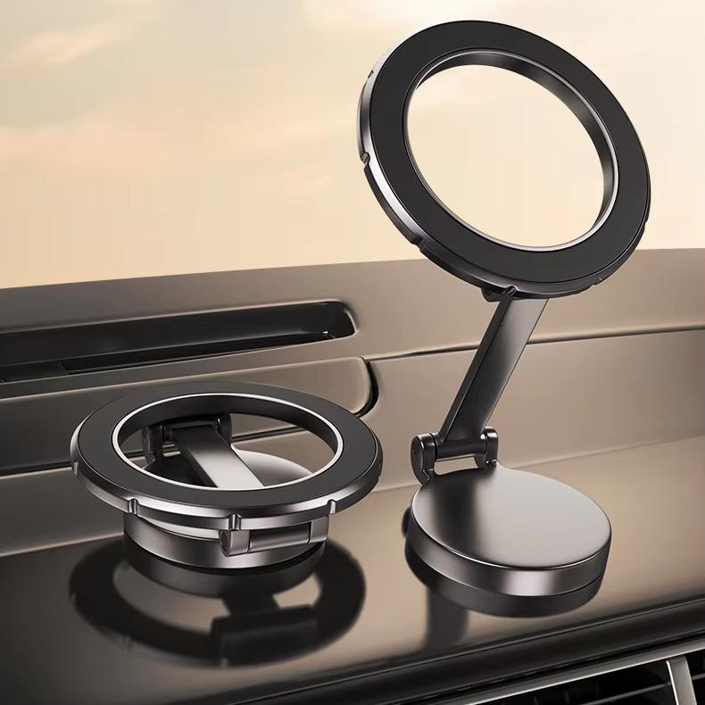 810 ° Rotating Folding Magnetic Car Phone Holder Dashboard Magnetic Belt Navigation Holder Car Holder Customized Logo