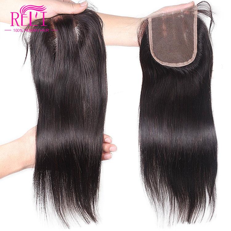 Top Quality 4*4 5*5 6*6 Transparent High Definition Straight Lace Sealing 100% Unprocessed Brazilian Hair Original Human Hair