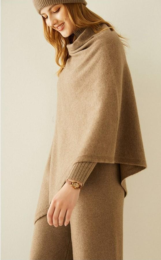 New Style Shawl Warm Wholesale 100% Cashmere Poncho