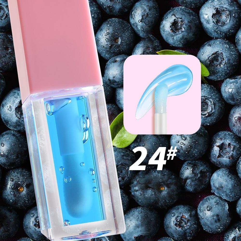 Wholesale Mini Plump Moisturizing Tone Magic Lip Oil Vegetarian Fruit Shimmer Lip Oil Private Label Liquid Clear Lip Gloss