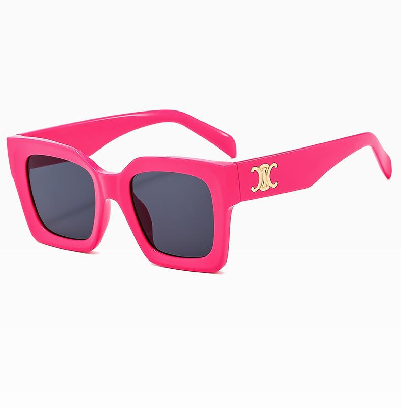 New Listing Retro Women Sunglasses Retro Style Brand Design Box Metal Decorative Sunglasses UV400