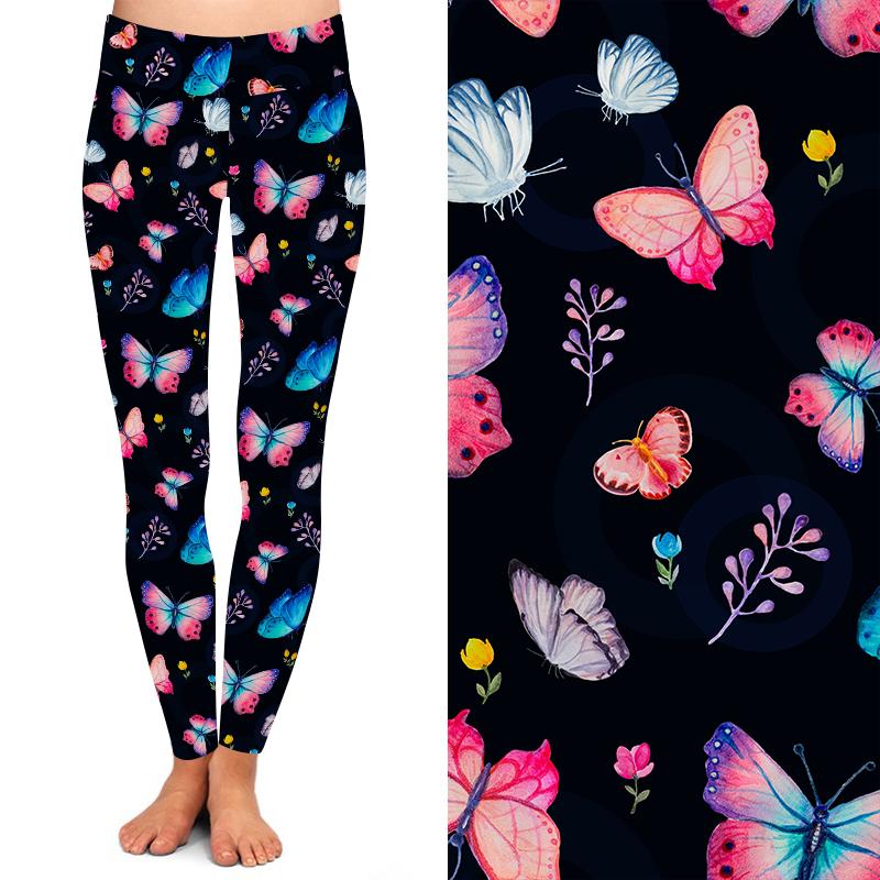 2023 Factory Custom Wholesale Fashion Plus Size Butter Soft Milk Silk Leggings For Women