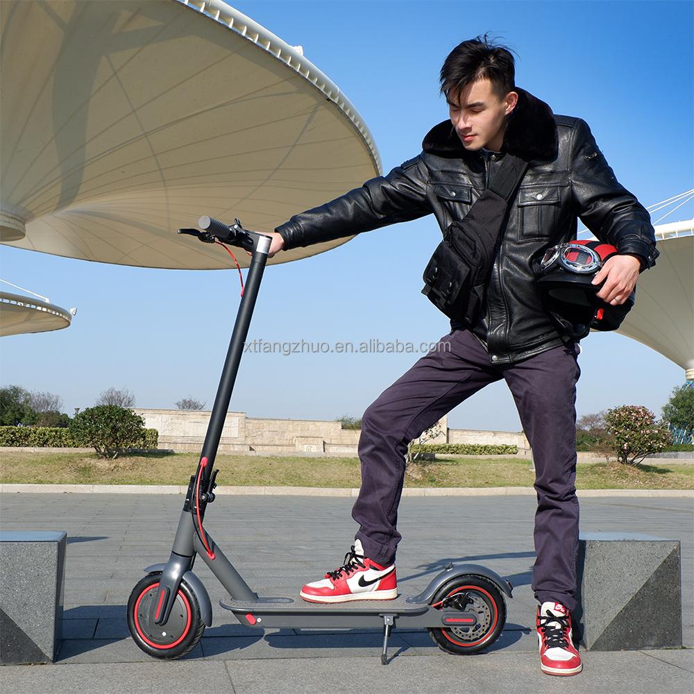 350 Watt Electric Scooter Adult Foldable Aluminum Alloy Frame Body Fast Delivery Factory Sale City Scooter