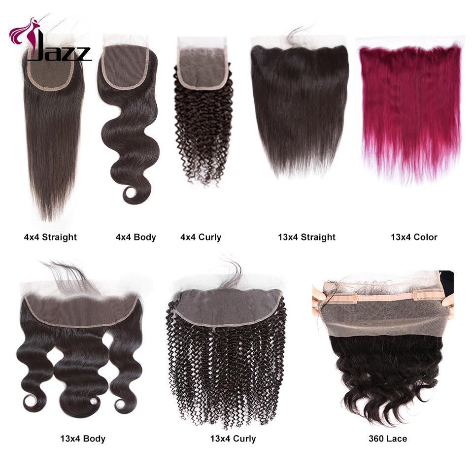 Supplier 100% Virgin Brazilian Hair Natural Curl Color Cuticle Aligned Hair Bundle HD 360 Lace Closed Suit