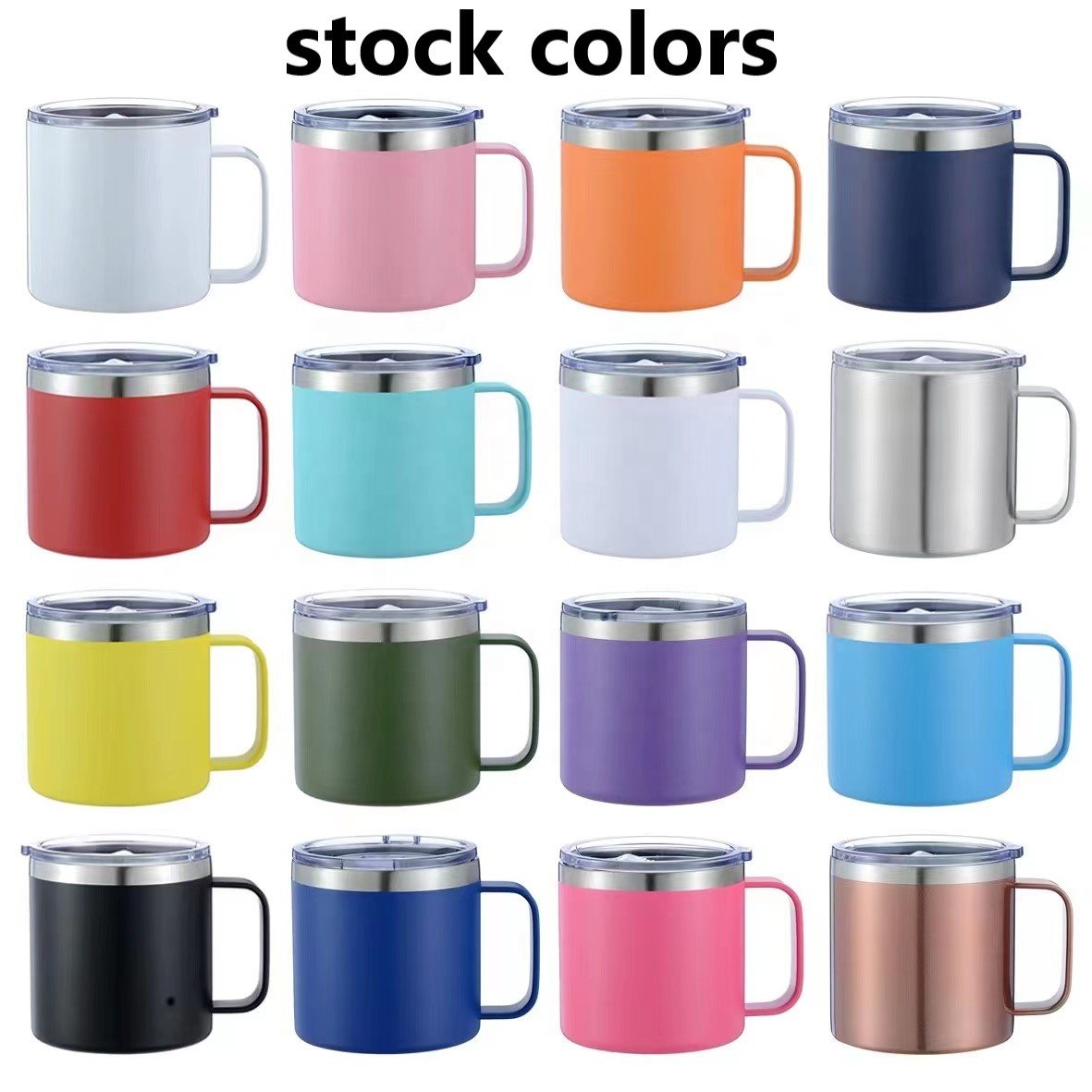 Vasos Original Insulated Coffee Cup Termos Beer Cup Tumbler Cooler Thermos Cup Stainless Steel Tumbler Cup 14 Oz