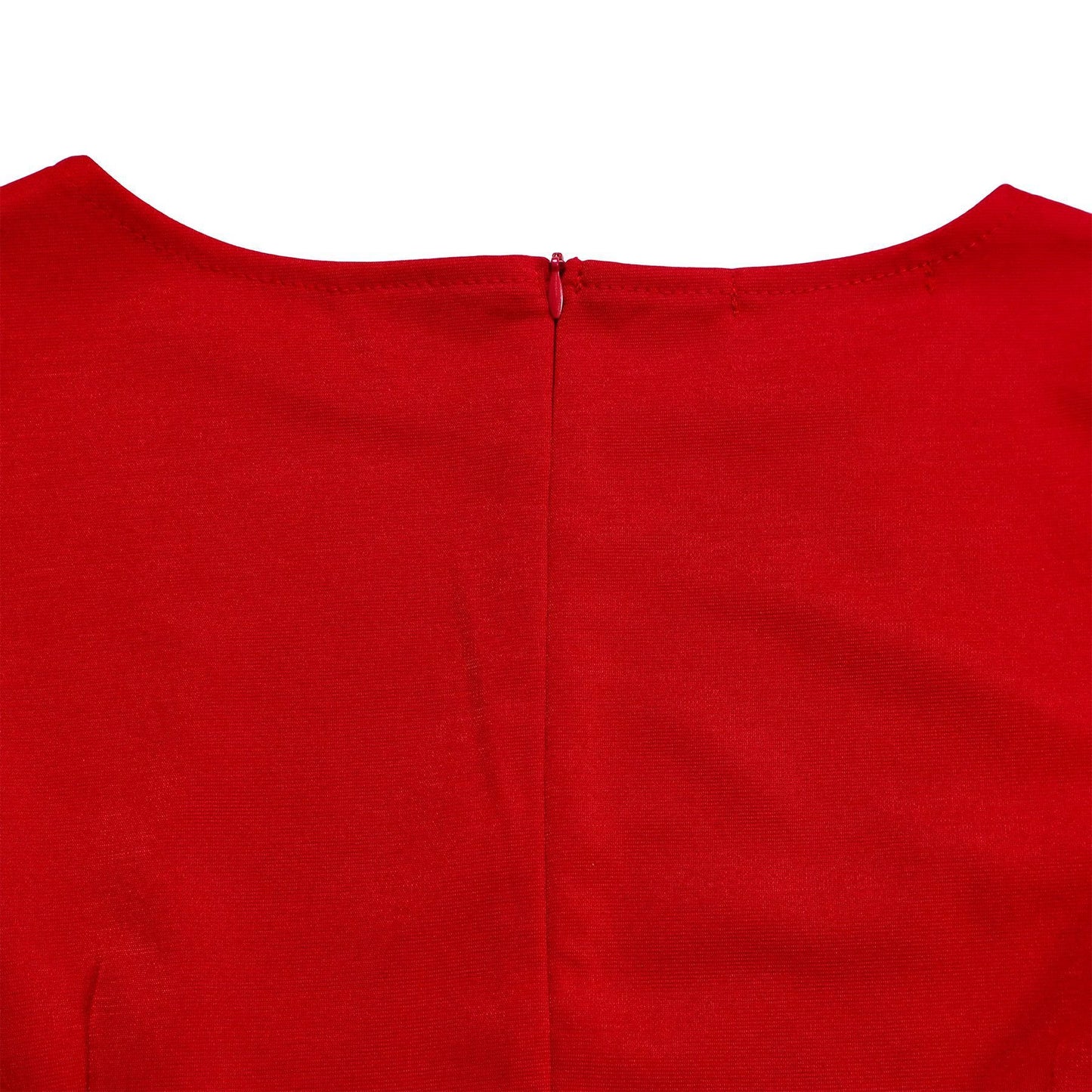 New Women's Elegant Women's O-Collar Pleated Fashion OL Tongle Pencil Skirt Office Dress