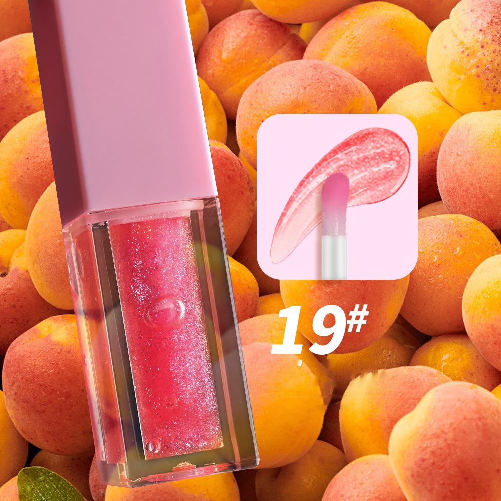 Wholesale Mini Plump Moisturizing Tone Magic Lip Oil Vegetarian Fruit Shimmer Lip Oil Private Label Liquid Clear Lip Gloss