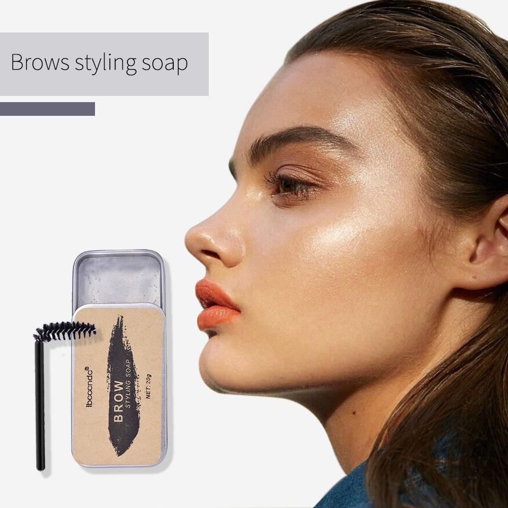 Gentle Formula Effective Styling Private Label Natural Eyebrow Shaping Soap Gel 3D Shaping Eyeliner Soap