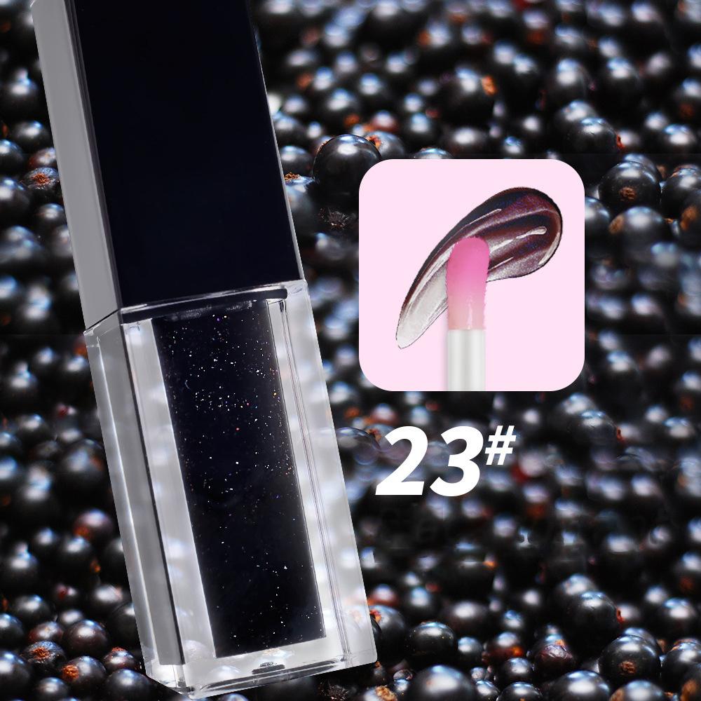 Wholesale Mini Plump Moisturizing Tone Magic Lip Oil Vegetarian Fruit Shimmer Lip Oil Private Label Liquid Clear Lip Gloss