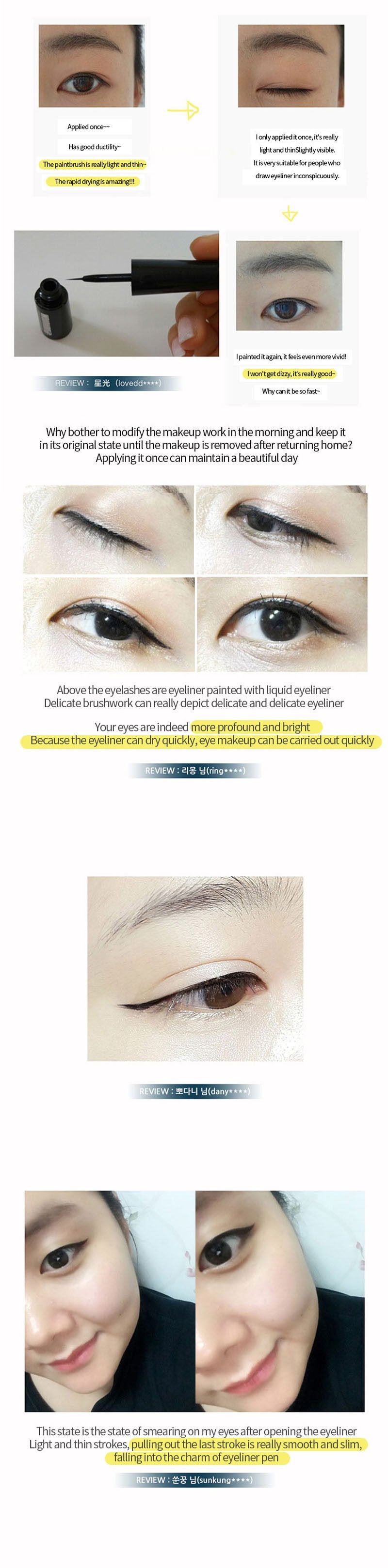 DILKUSHA Eyeliner Is An Essential Product For Deep And Bright Eyes, Made In South Korea Best-selling High Quality Hot Sale