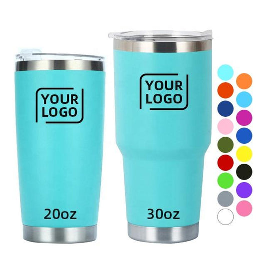 20 Oz 30 Oz Double Wall Vacuum Insulated Travel Coffee Cup Tumbler Stainless Steel Tumbler Cup Mug