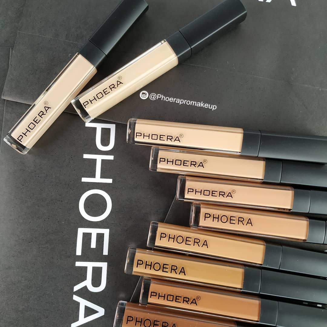 PHOERA Full Cover Liquid Concealer Base Maquiagem Matte Concealer Maquillaje
